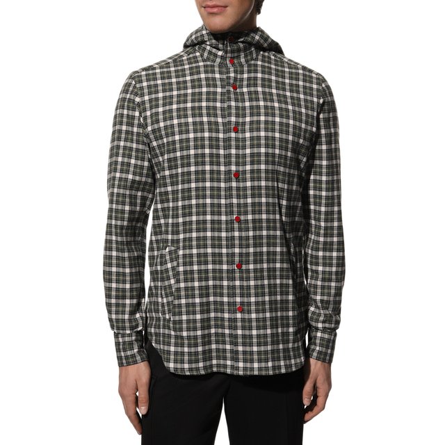 фото Хлопковая рубашка kiton