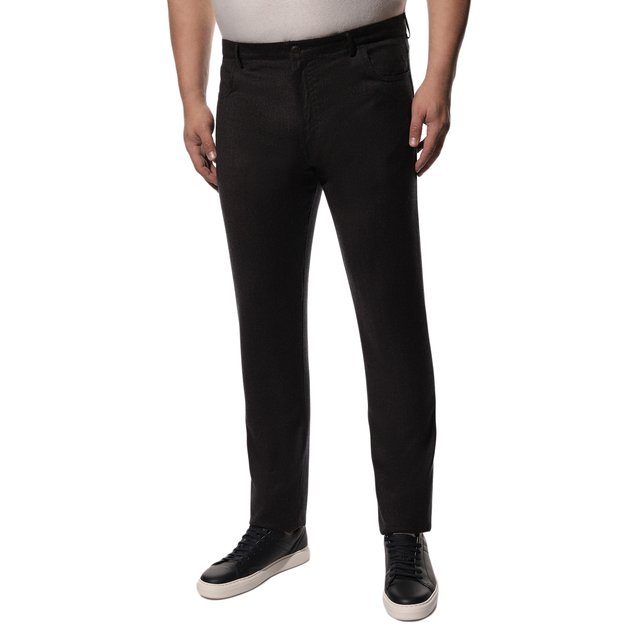 фото Шерстяные брюки canali