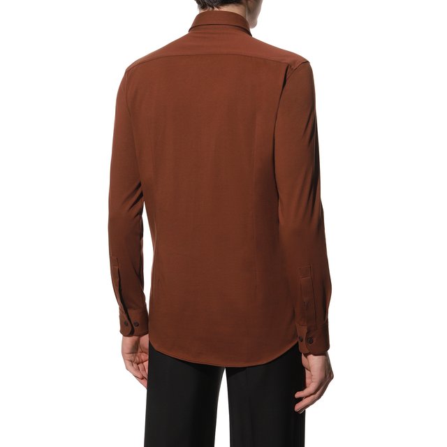 фото Хлопковая рубашка boss