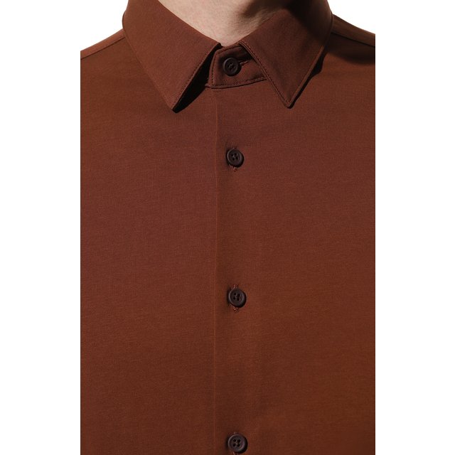 фото Хлопковая рубашка boss