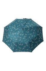 Женский складной зонт DOPPLER бирюзового цвета, арт. 7441465DN | Фото 1 (Материал: Текстиль, Синтетический материал, Металл)