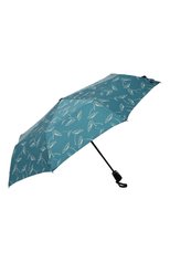 Женский складной зонт DOPPLER бирюзового цвета, арт. 7441465DN | Фото 2 (Материал: Текстиль, Синтетический материал, Металл)