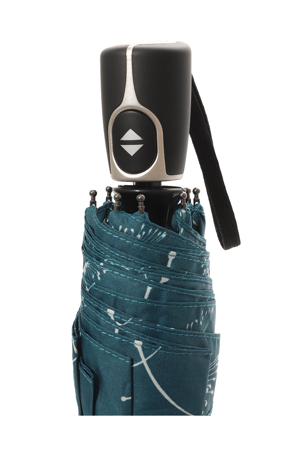 Женский складной зонт DOPPLER бирюзового цвета, арт. 7441465DN | Фото 6 (Материал: Текстиль, Синтетический материал, Металл)
