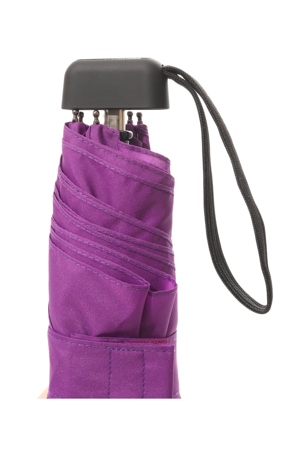Женский складной зонт DOPPLER фиолетового цвета, арт. 72286301 | Фото 6 (Материал: Текстиль, Синтетический материал, Металл)