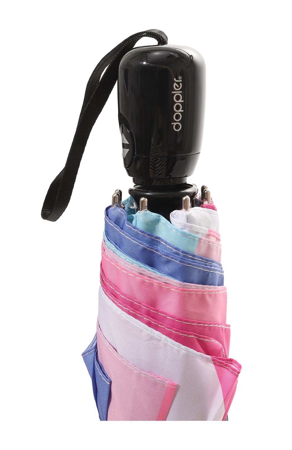 Женский складной зонт DOPPLER разноцветного цвета, арт. 74615722 | Фото 6 (Материал: Текстиль, Синтетический материал, Металл)