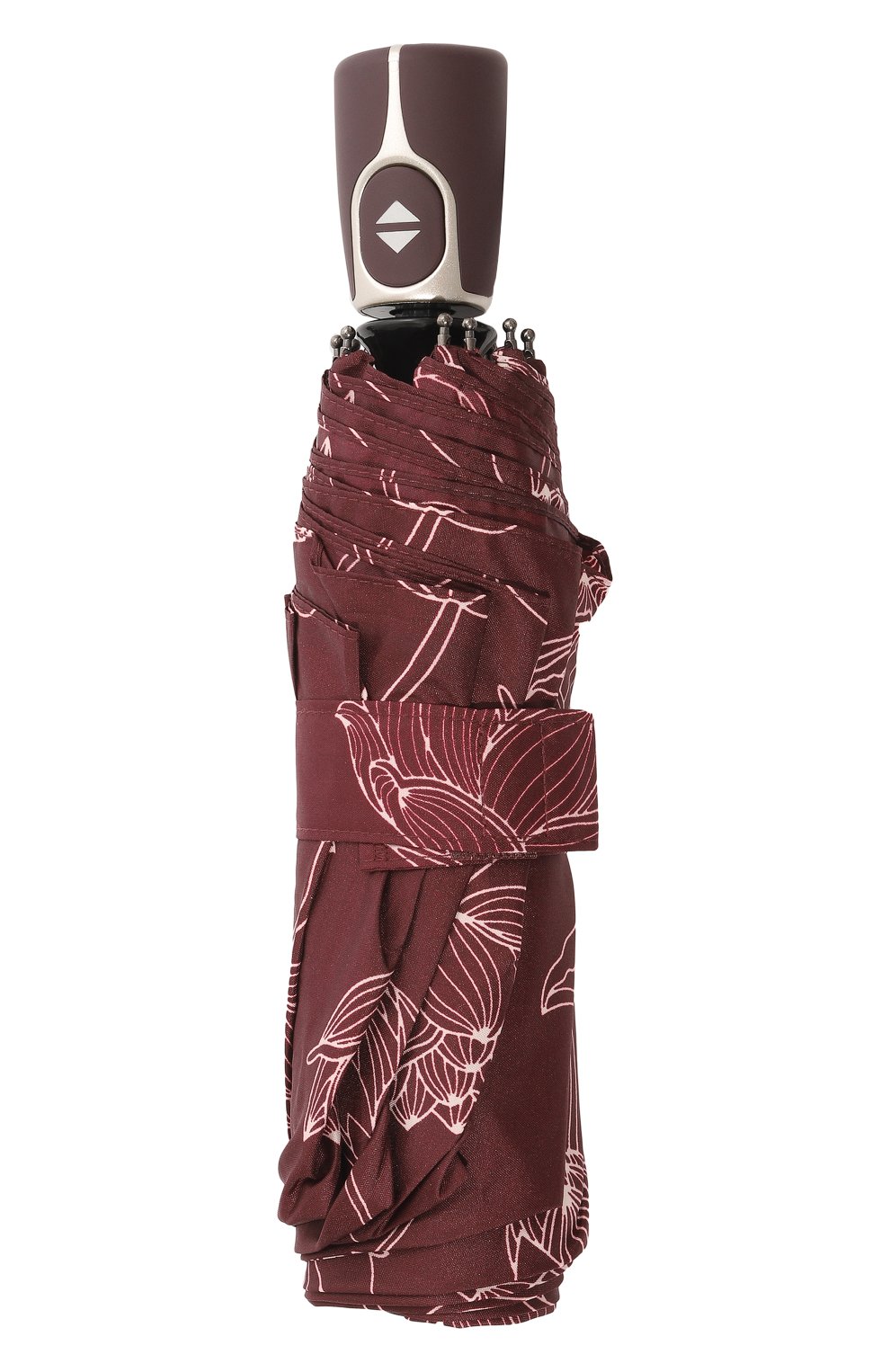 Женский складной зонт DOPPLER бордового цвета, арт. 7441465VI | Фото 4 (Материал: Текстиль, Синтетический материал, Металл)
