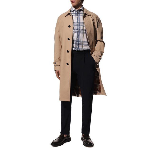 фото Хлопковая рубашка canali