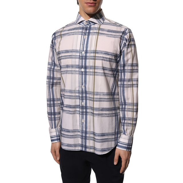 фото Хлопковая рубашка canali