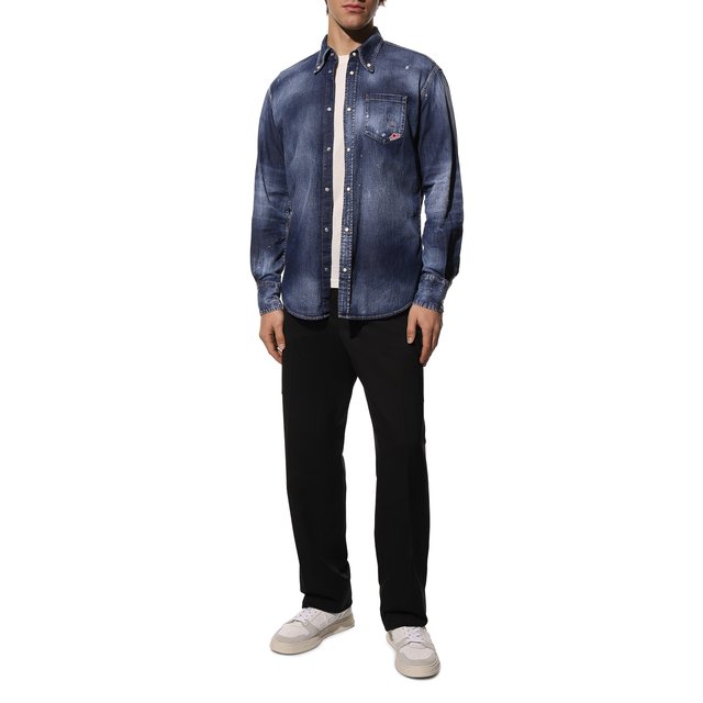 фото Джинсовая рубашка dsquared2