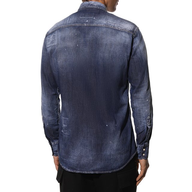 фото Джинсовая рубашка dsquared2