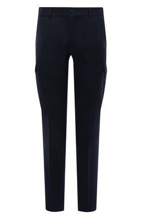 Мужские шерстяные брюки-карго STEFANO RICCI темно-синего цвета по цене 74800 руб., арт. M1T2400301/W0013M | Фото 1