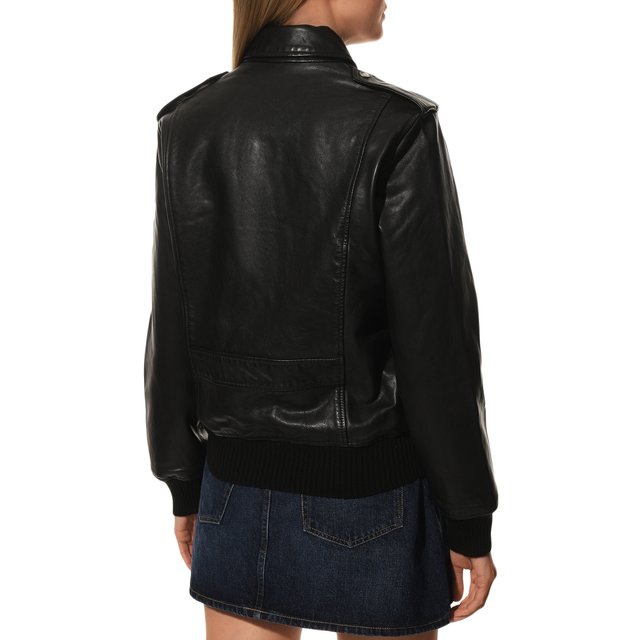 фото Кожаная куртка zadig&voltaire