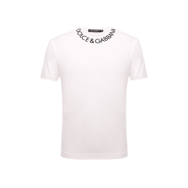 Хлопковая футболка Dolce & Gabbana G8PL1T/FU7EQ