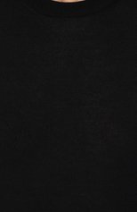 Женский кашемировый пуловер GIORGIO ARMANI темно-синего цвета, арт. 8NAMA7/AMB1Z | Фото 5 (Материал внешний: Шерсть, Кашемир; Рукава: Короткие; Длина (для топов): Стандартные; Женское Кросс-КТ: Пуловер-одежда; Стили: Кэжуэл)