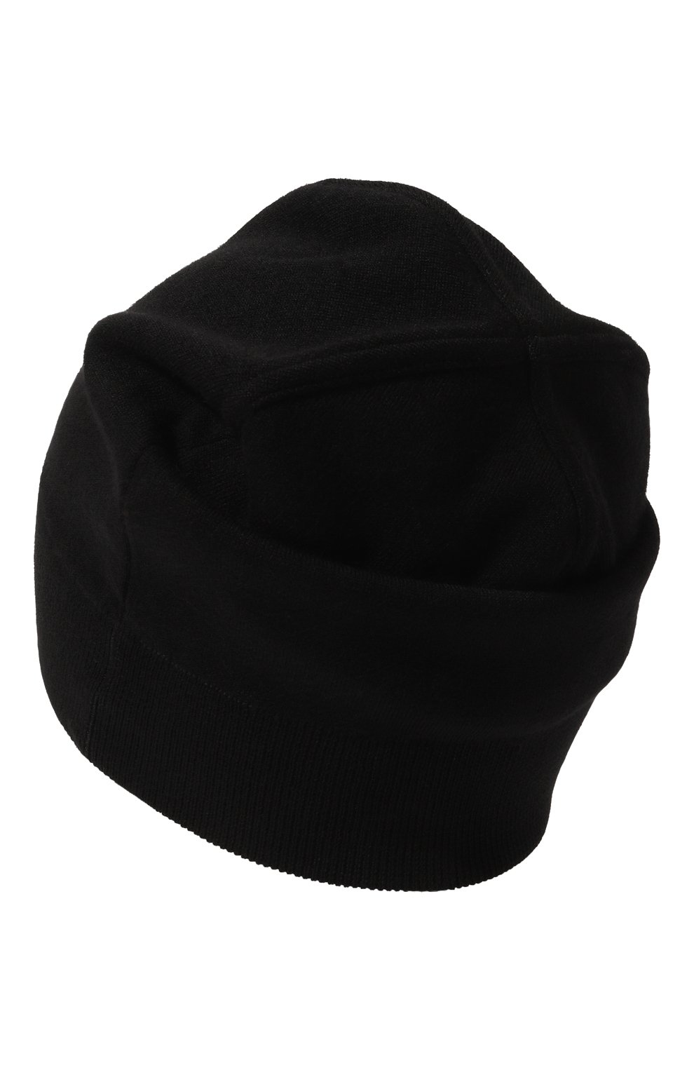 Мужская шерстяная шапка STEFANO RICCI черного цвета, арт. K606249CUF/F22455 | Фото 2 (Мат ериал: Текстиль, Шерсть; Кросс-КТ: Трикотаж)