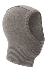 Детского кашемировая шапка-балаклава OSCAR ET VALENTINE темно-серого цвета, арт. CAG0222 | Фото 1 (Материал: Текстиль, Кашемир, Шерсть)