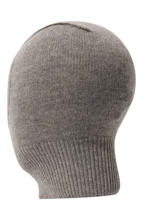 Детского кашемировая шапка-балаклава OSCAR ET VALENTINE темно-серого цвета, арт. CAG0222 | Фото 2 (Материал: Шерсть, Текстиль, Кашемир)