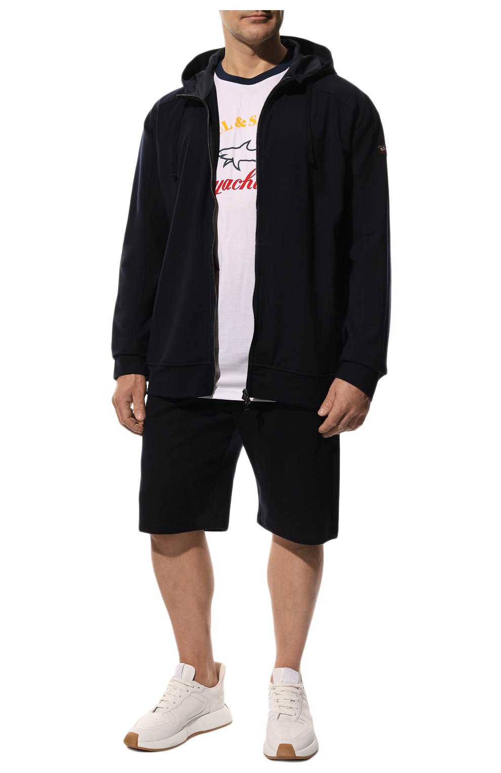 Хлопковая футболка Paul&Shark  C0P1006/3XL-6XL Фото 2
