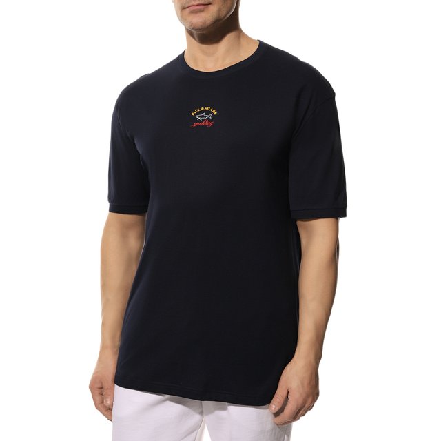 фото Хлопковая футболка paul&shark