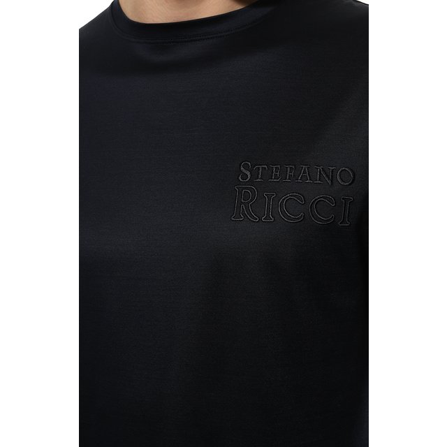 фото Хлопковая футболка stefano ricci