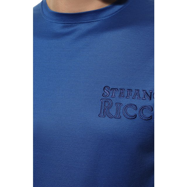 фото Хлопковая футболка stefano ricci