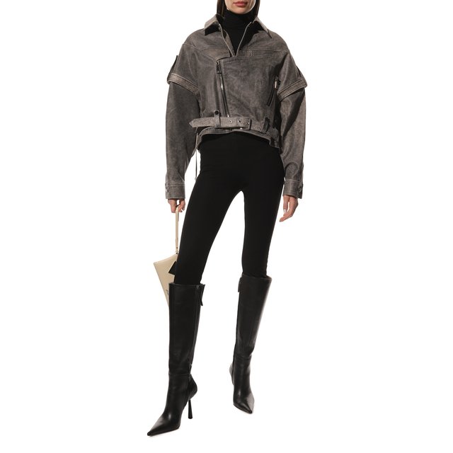 фото Кожаная куртка manokhi