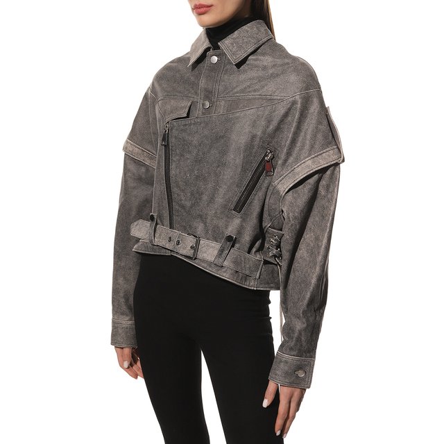 фото Кожаная куртка manokhi