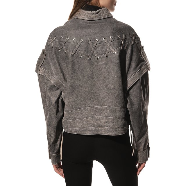 фото Кожаная куртка manokhi