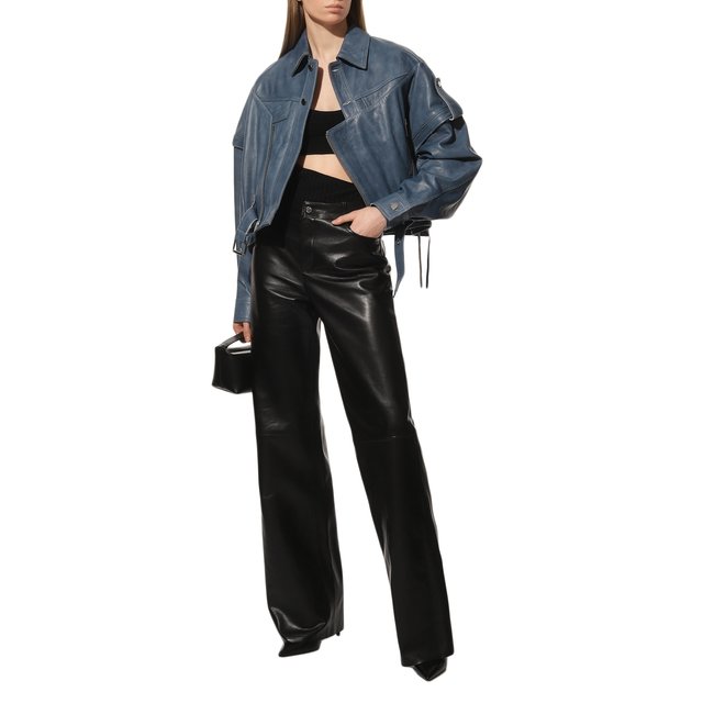 фото Кожаная куртка manokhi