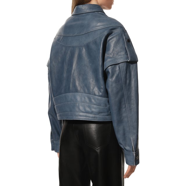 фото Кожаная куртка manokhi