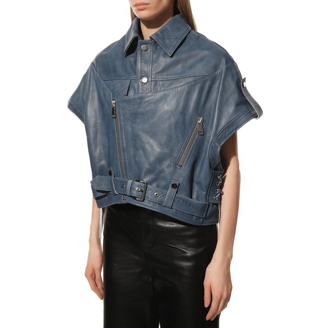 фото Кожаная куртка manokhi