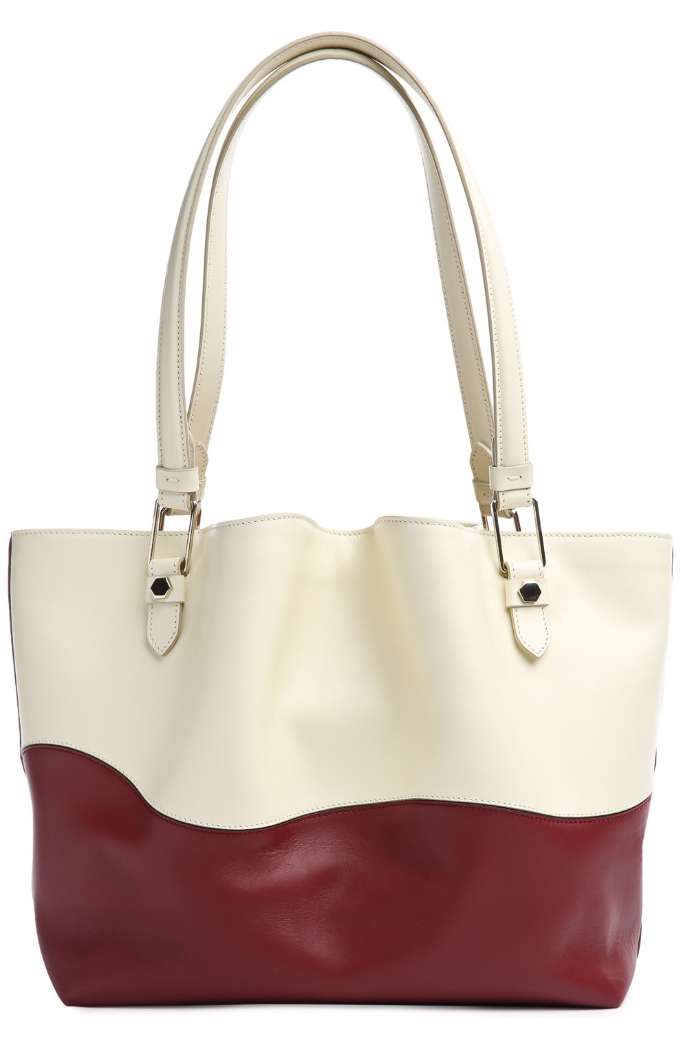 Женская сумка flower onde TOD’S бордовая цвета, арт. XBWAACAW3018QN купить в ЦУМ | Фото №2 Сумка Flower Onde Tod’s бордовая цвета | Фото №2