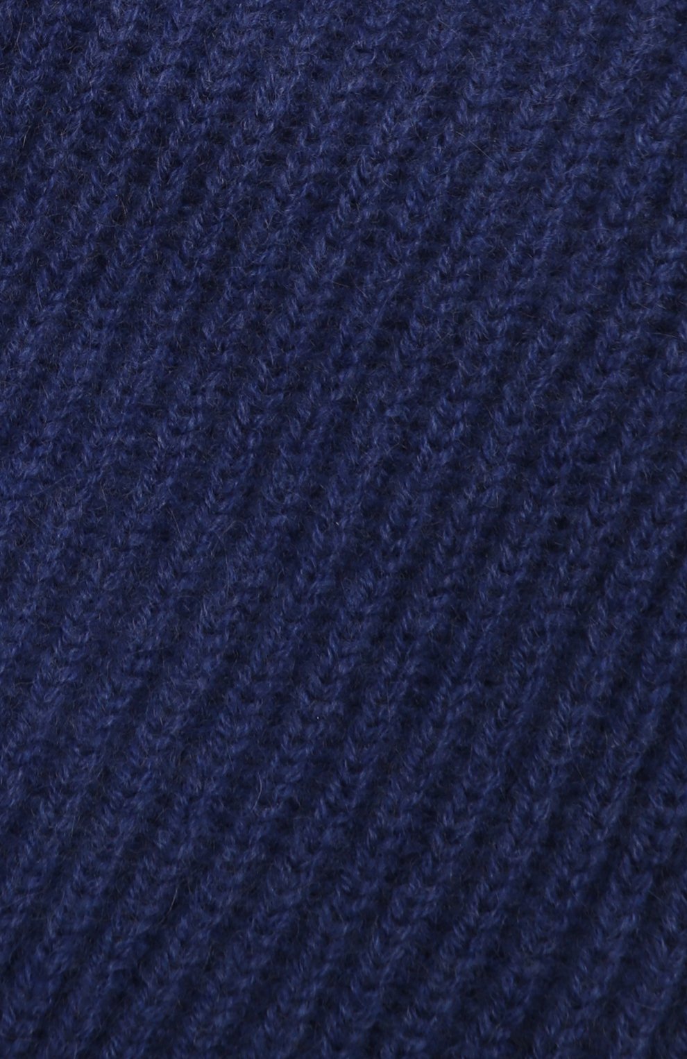 Детский кашемировый шарф GIORGETTI CASHMERE темно-синего цвета, арт. MB1858 | Фото 2 (Материал: Текстиль, Кашемир, Шерсть)