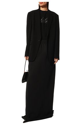 Женская хлопковая юбка VETEMENTS черного цвета, арт. WA53SK600B | Фото 2