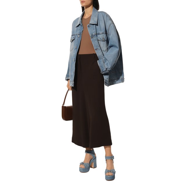 фото Кожаные босоножки agl