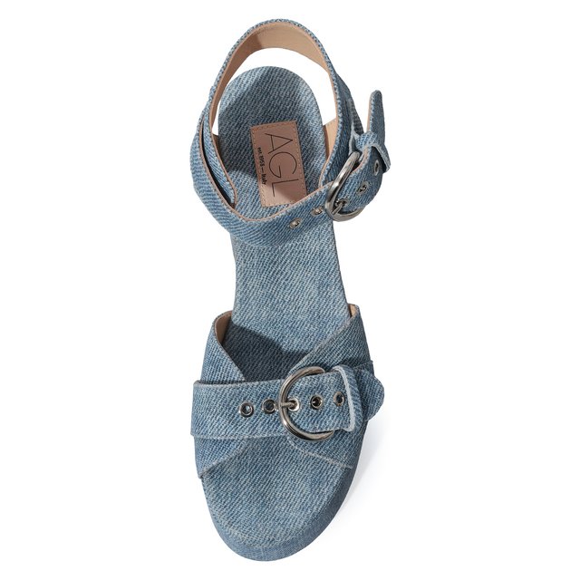 фото Кожаные босоножки agl