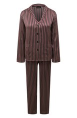 Женская шелковая пижама LA PERLA разноцветного цвета, арт. N020288 | Фото 1 (Материал внешний: Шелк)