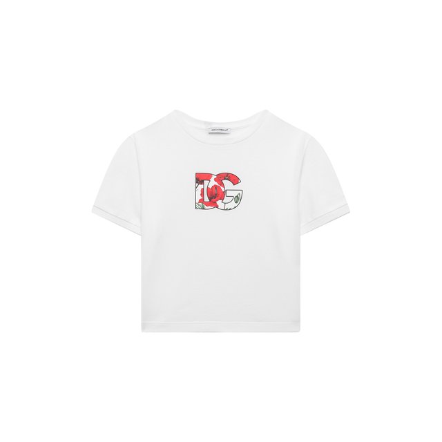 Хлопковая футболка Dolce & Gabbana L5JTJT/G7G8A/2-6