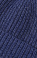 Детского кашемировая шапка GIORGETTI CASHMERE темно-синего цвета, арт. MB1856 | Фото 3 (Материал: Текстиль, Кашемир, Шерсть)