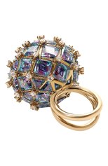 Женское кольцо curiosa SWAROVSKI бирюзового цвета, арт. 5610816 | Фото 3 (Материал: Металл)