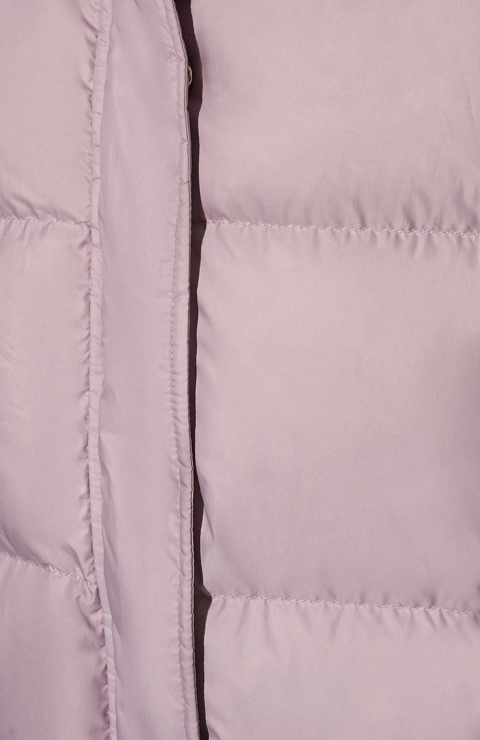 Женский пуховик LEMPELIUS светло-розового цвета, арт. 228S27/1000 | Фото 5 (Кросс-КТ: Куртка, Пуховик; Рукава: Длинные; Длина (верхняя одежда): До середины бедра; Матери ал внешний: Синтетический материал; Материал подклада: Синтетический материал; Материал утеплителя: Пух и перо; Стили: Кэжуэл)