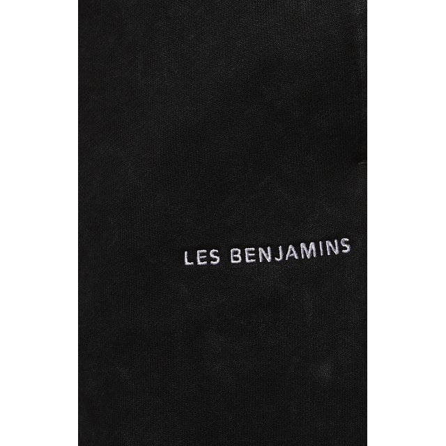 Хлопковые джоггеры Les Benjamins LB22FWGASMUSP-001 Фото 5