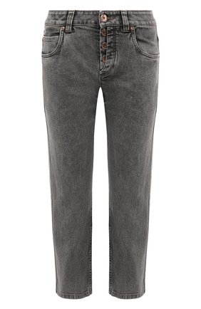 Женские джинсы BRUNELLO CUCINELLI темно-серого цвета по цене 0 руб., арт. MH186P5755 | Фото 1