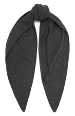 Женский кашемировый платок NOT SHY темно-серого цвета, арт. 4102033C | Фото 1 (Материал: Текстиль, Кашемир, Шерсть; Принт: Без принта)