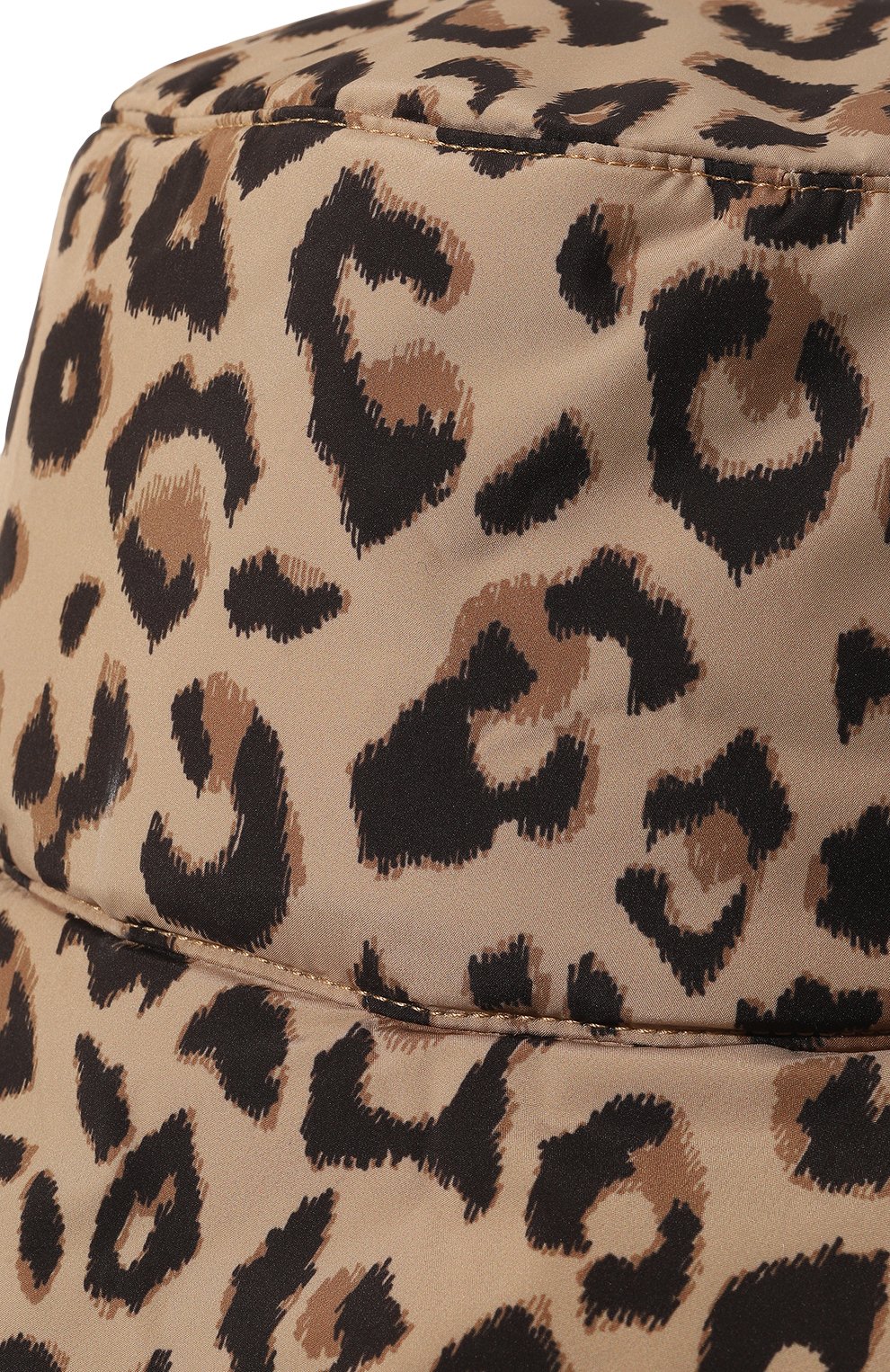 Женская панама из овчины YVES SALOMON леопардового цвета, арт. 23WAA601XXDOXW | Фото 4 (Материал: Натуральный мех)