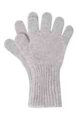 Детские кашемировые перчатки GIORGETTI CASHMERE светло-серого цвета, арт. MB1699 | Фото 1 (Материал: Текстиль, Кашемир, Шерсть)