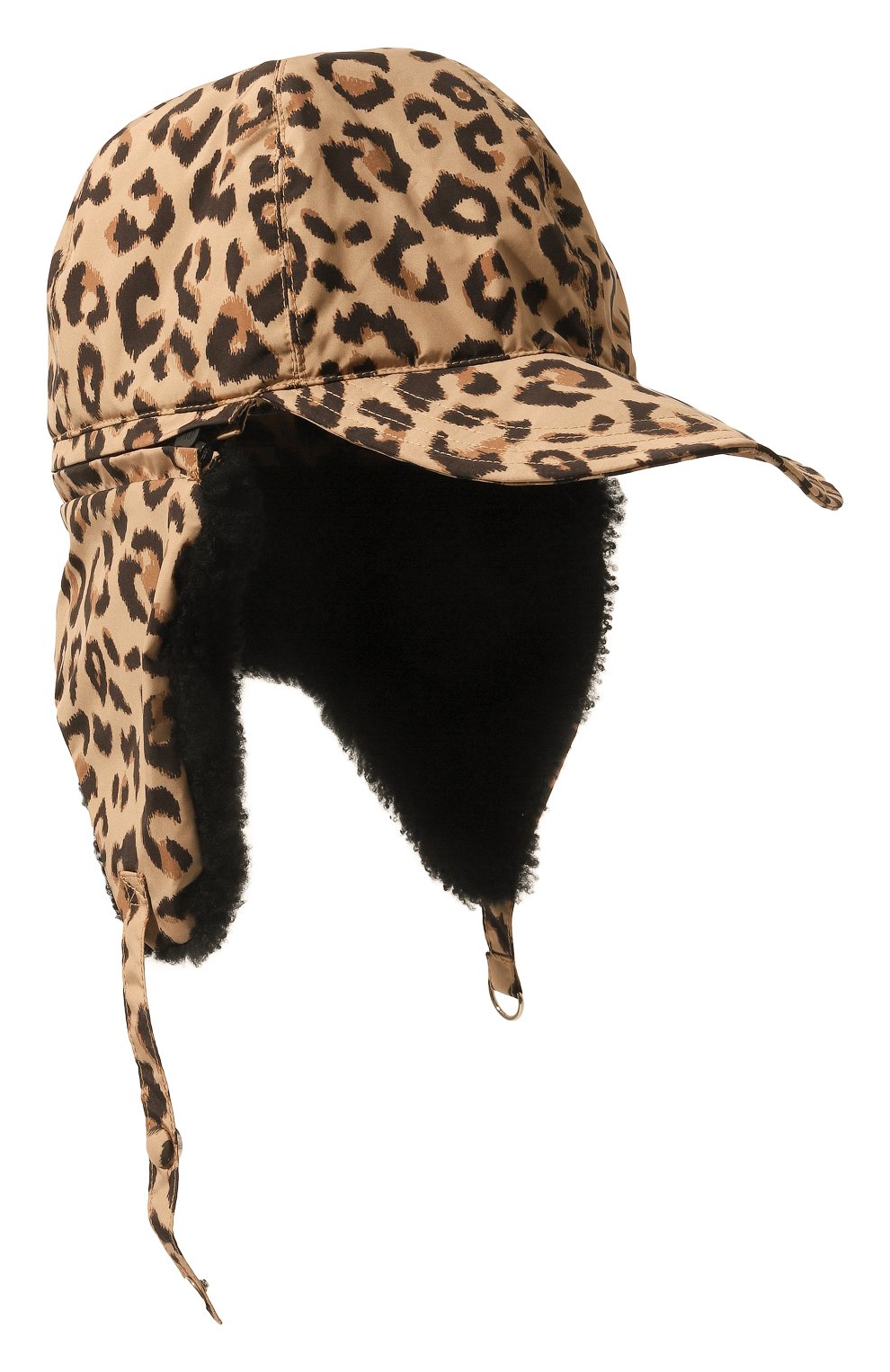 Женская кепка YVES SALOMON леопардового цвета, арт. 23WAA600XXDOXW | Фото 1 (Материал: Текстиль, Синтетический материал)
