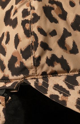 Женская кепка YVES SALOMON леопардового цвета, арт. 23WAA600XXDOXW | Фото 4 (Материал: Текстиль, Синтетический материал)