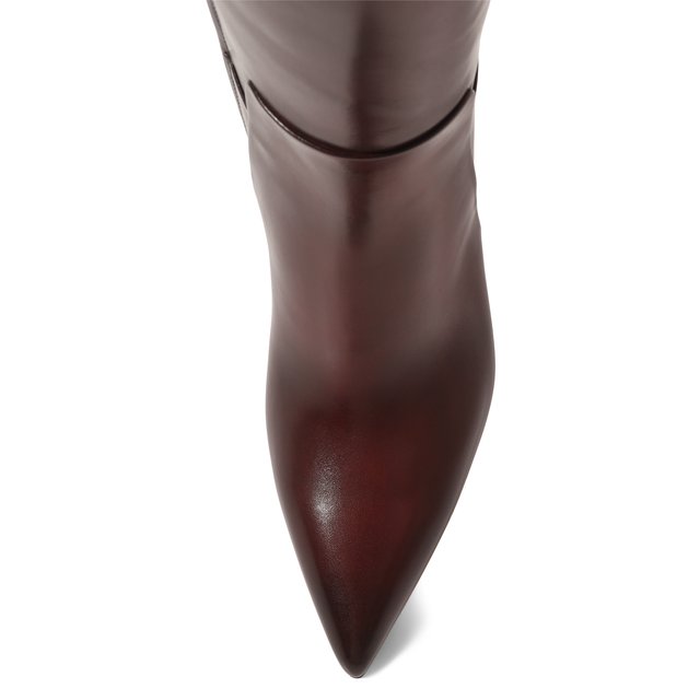 фото Кожаные сапоги santoni