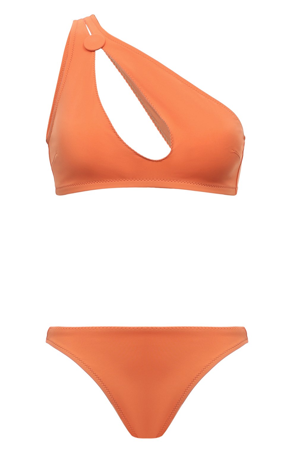 Женский раздельный купальник SHAN оранжевого цвета, арт. 42385-24-42385-32 | Фото 1 (Женское Кросс-КТ: Раздельные купальники; Материал внешний: Синтетический материал)